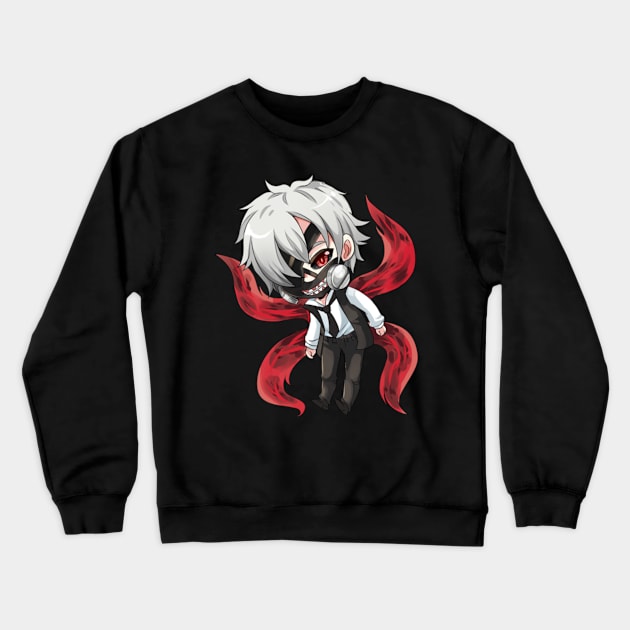 Kaneki Crewneck Sweatshirt by Dubstep_Hobo